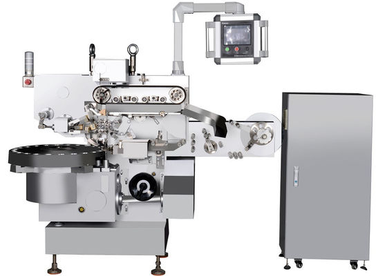 SL-SBQB200D 完全に包まれた卵のための半自動チョコレート卵用紙包装機