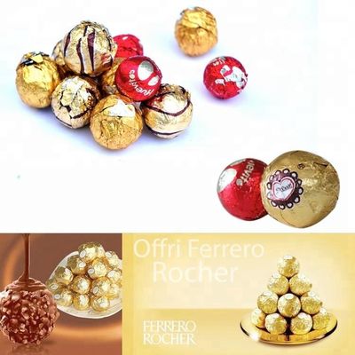 PLC制御 チョコレート・ウェーファーボール用のカスタマイズド・フロー・ラップマシン