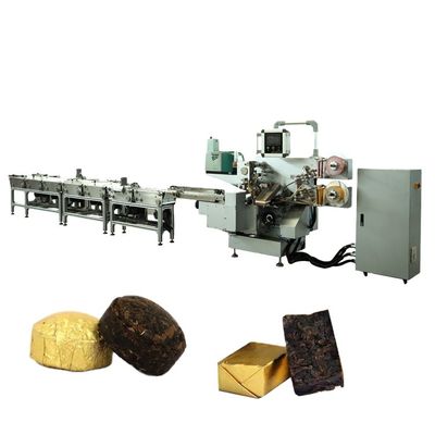 デザイン付きの自動茶ブロック紙包装機